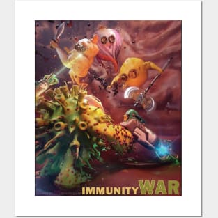 Immunity War Posters and Art